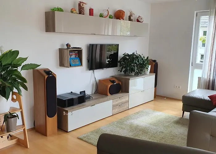 Moderne 4 -wohnung I Bbq I Parkplatz 慕尼黑
